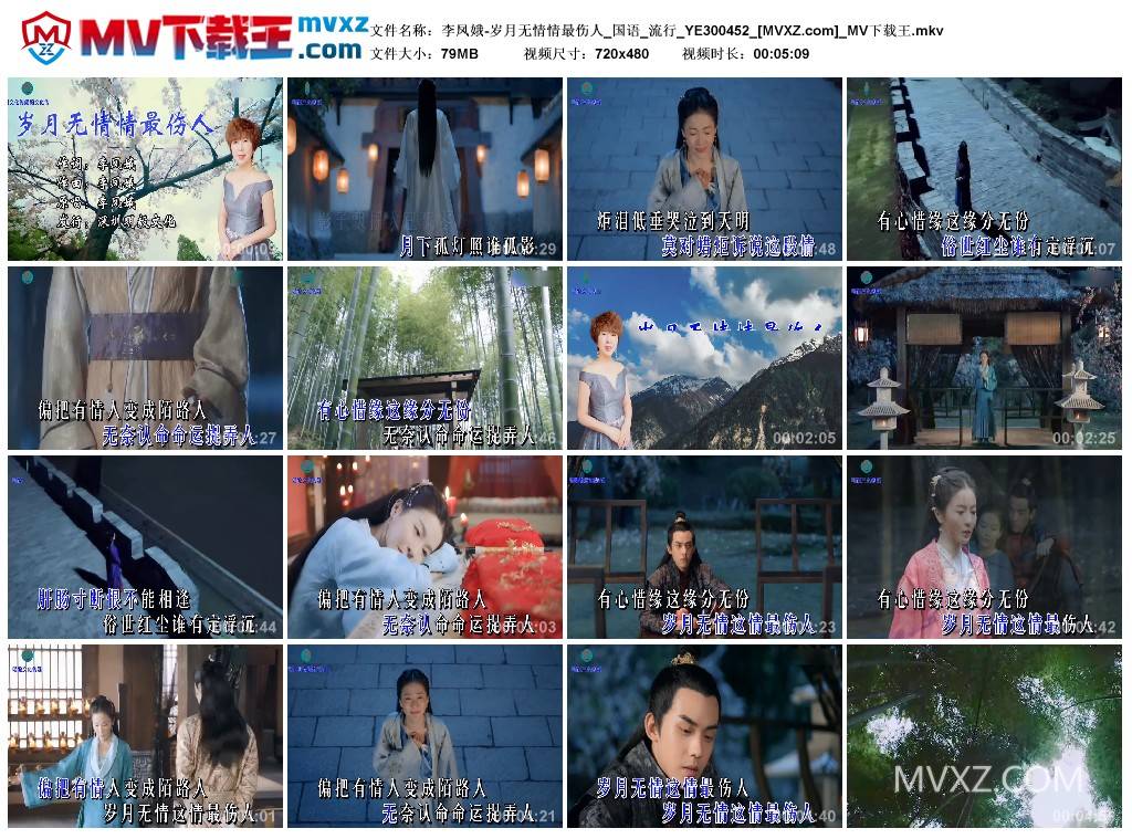 李凤娥-岁月无情情最伤人_国语_流行_YE300452